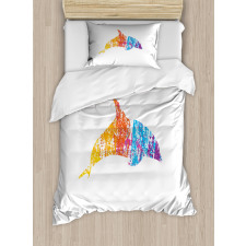 Marine Animal Design Duvet Cover Set