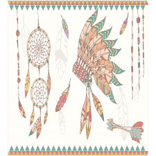 Tribal Chief Headdress Duvet Cover Set