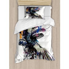 Boho Fashion Theme Duvet Cover Set