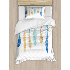 Colorful Bird Design Duvet Cover Set