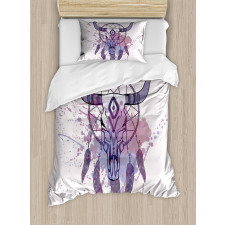 Dreamcatcher in Watercolor Duvet Cover Set