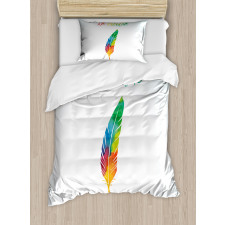 Rainbow Quill Creative Duvet Cover Set