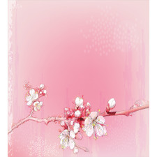 Japanese Cherry Bloom Duvet Cover Set