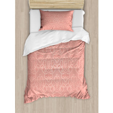 Antique Lace Style Ombre Duvet Cover Set