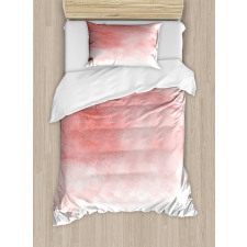 Watercolor Ombre Brush Duvet Cover Set