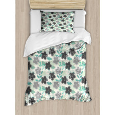 Abstract Nostalgic Retro Duvet Cover Set