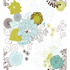 Pastel Romantic Ornament Duvet Cover Set