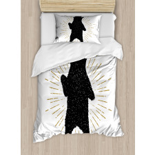 Sketch Art Tribal Duvet Cover Set