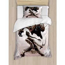 Mythological Scene Concept Duvet Cover Set