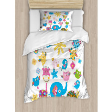 Dancing Characters Duvet Cover Set