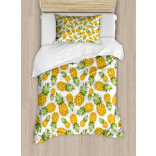 Ripe Pineapple Duvet Cover Set