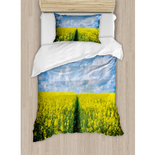 Floral Pathway Duvet Cover Set