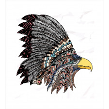 Tribal Feathered Hippie Duvet Cover Set