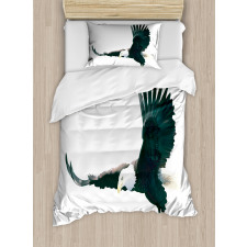 Huge Predator in Skies Duvet Cover Set