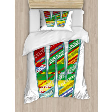 W Boho Eastern African Duvet Cover Set