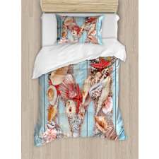 Aquatic Inspiation Art Duvet Cover Set