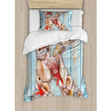 Letter K Invertebrates Duvet Cover Set