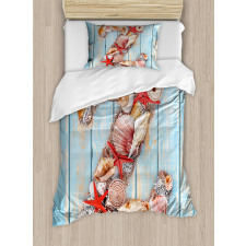 Maritime Summer Fun Z Duvet Cover Set