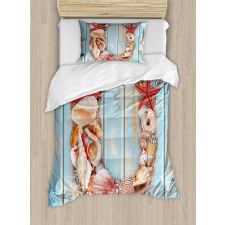 Underwater Coastal U Duvet Cover Set