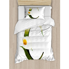 Calla Lilly Flower Duvet Cover Set