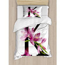 Blooming Kaffir Lily K Duvet Cover Set