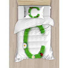 C with Grass Greenland Duvet Cover Set