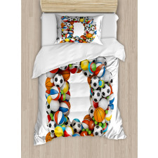 Sports Inspired Style Duvet Cover Set