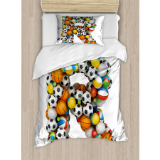 Language of the Game Duvet Cover Set