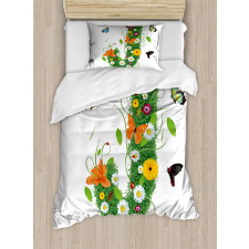 Butterfly Flourish Duvet Cover Set