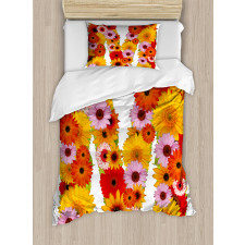 Flower Alphabet Daisy Duvet Cover Set