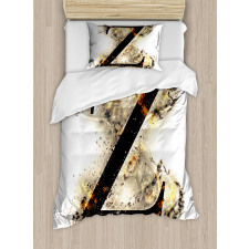 Capital Z Character Duvet Cover Set