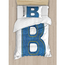 Jeans Retro Fashion Duvet Cover Set