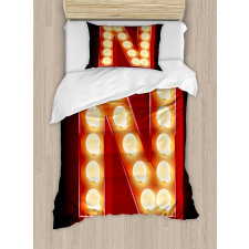 Vintage Movie Theater Duvet Cover Set