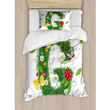 Spring Inspired G Duvet Cover Set