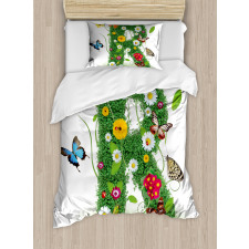 Flora and Fauna R Duvet Cover Set