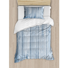 Snowflakes Rustic Retro Duvet Cover Set