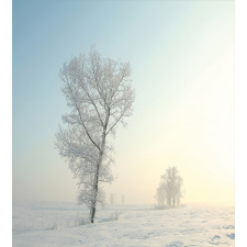Frozen Tree Morning Sun Duvet Cover Set