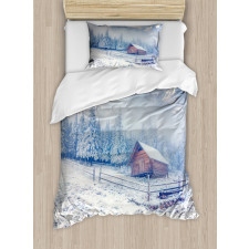 Old Farmhouse Rustic Duvet Cover Set