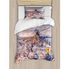 Cappadocia Turkey Valley Duvet Cover Set