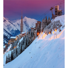 Majestic Sunrice Ski Duvet Cover Set
