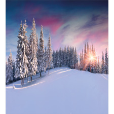 Idyllic Serene Panorama Duvet Cover Set