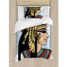 Queen Cleopatra Art Duvet Cover Set