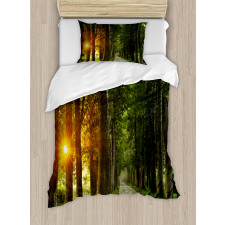 Fresh Morning Scenery Duvet Cover Set