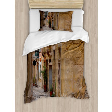 Old Narrow Street Town Duvet Cover Set