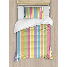 Pastel Summer Funky Duvet Cover Set