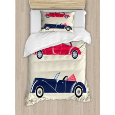 Old School Convertible Duvet Cover Set