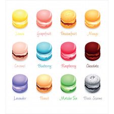 Colorful Macarons Duvet Cover Set