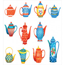 Teapots Design Duvet Cover Set