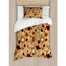 Breakfast Brunch Time Duvet Cover Set