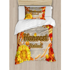Festival Autumn Leaves Duvet Cover Set